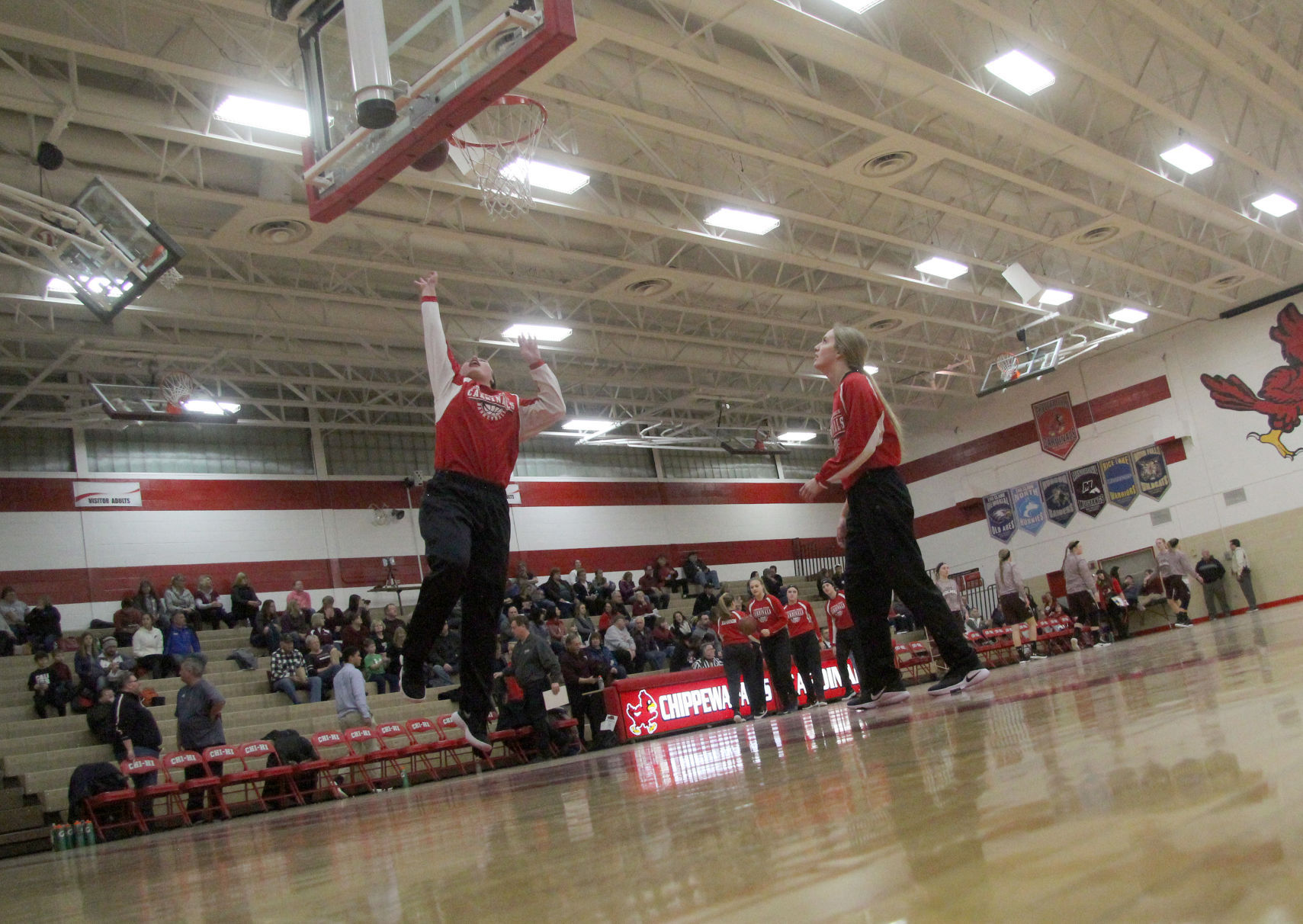 Holmen at Chi-Hi girls basketball 1-2-18